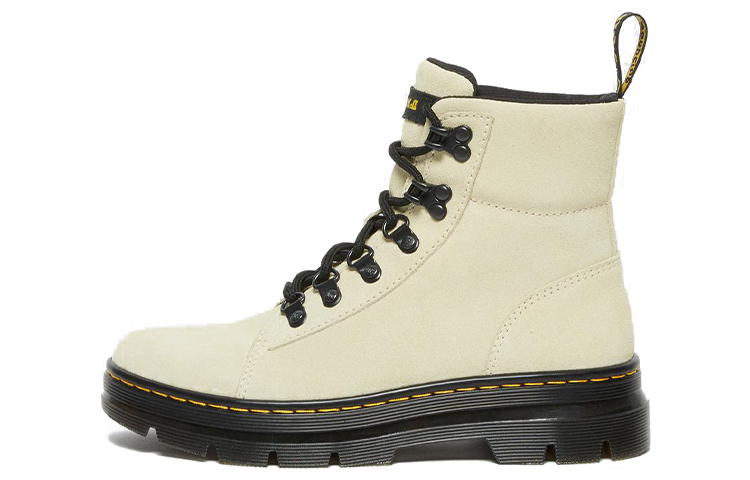 Buy (W) Dr. Martens Combs Suede Boot Krim Utilitas 27342282
