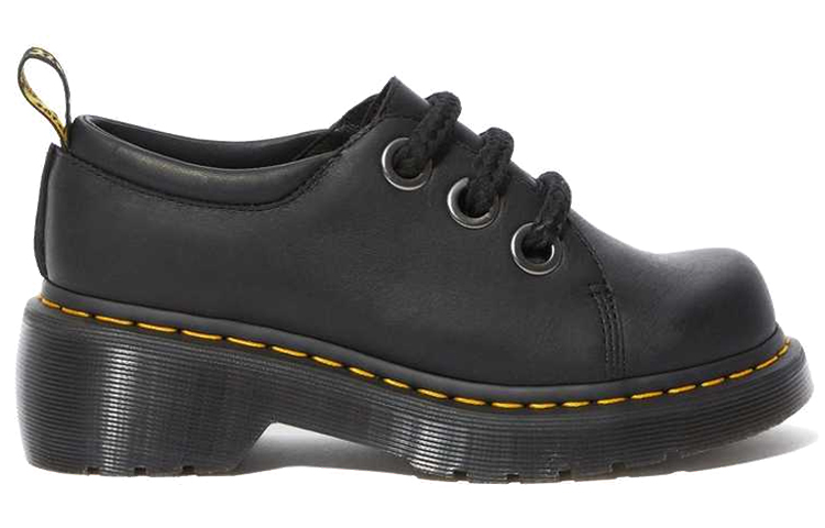 (W) Dr. Martens Cranford 3-Eye 'Black Casual' 圖 2