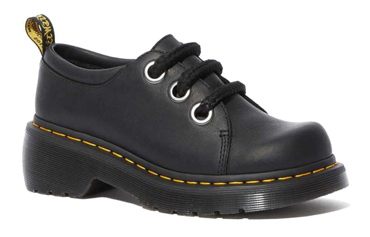 (W) Dr. Martens Cranford 3-Eye 'Black Casual' 圖 3