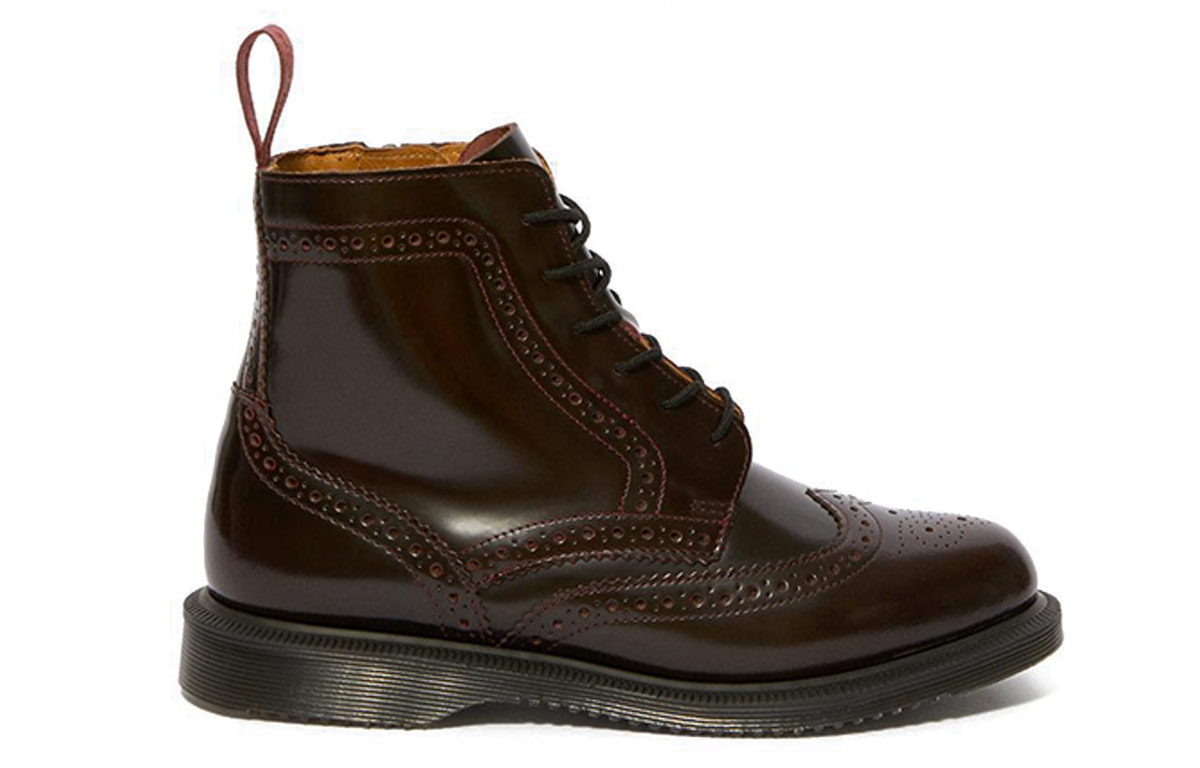 (W) Dr. Martens Delphine Arcadia 'Cherry Red' 圖 2