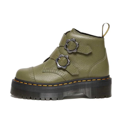 (W) Dr. Martens Devon 'Khaki Green'