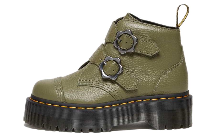 (Women) Dr. Martens Devon 'Khaki Green' 27642272
