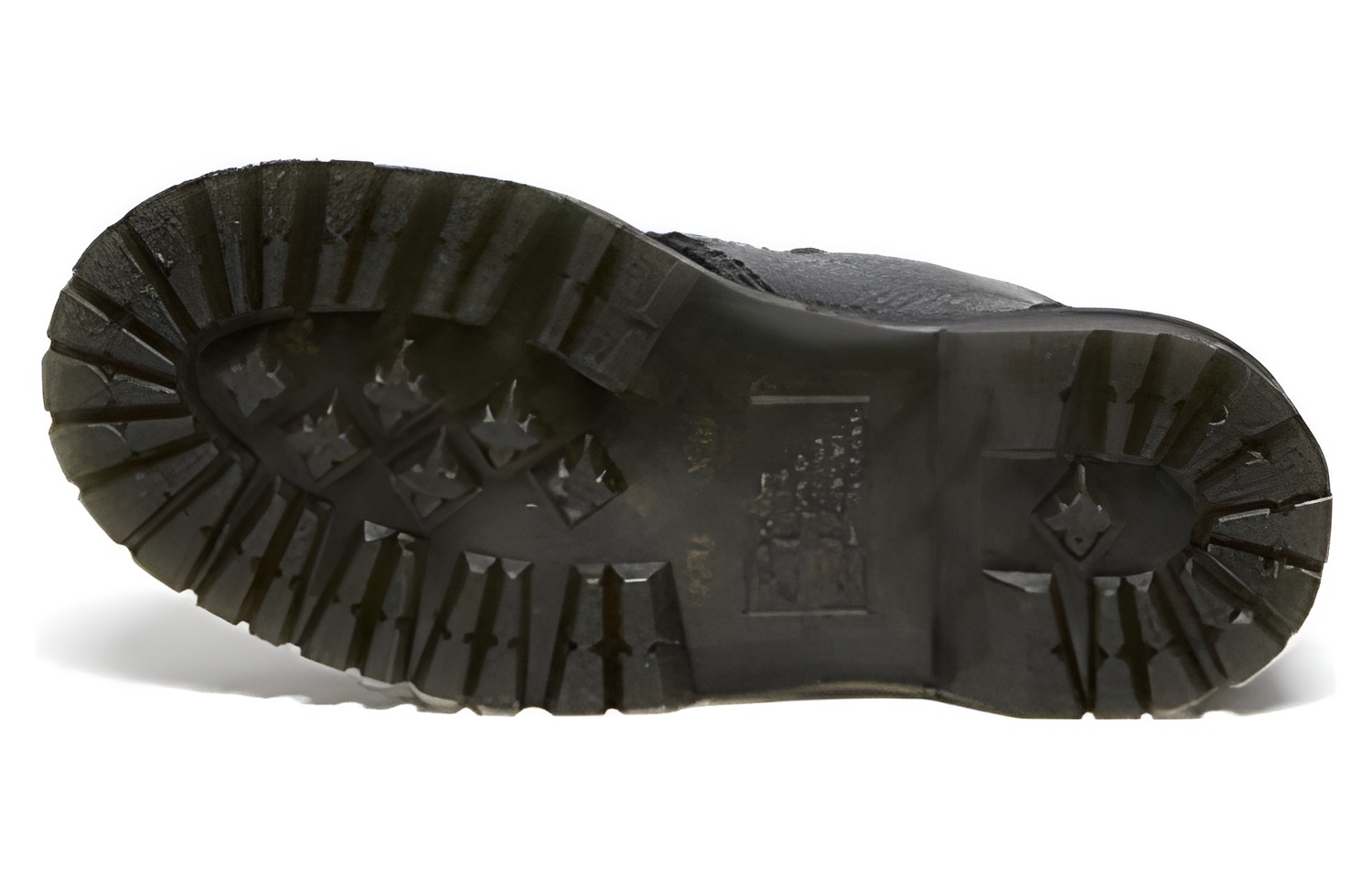 Details for (W) Dr. Martens Devon Sepatu Boots Kulit Platform 'Hitam' dengan Gesper Bunga 27642001