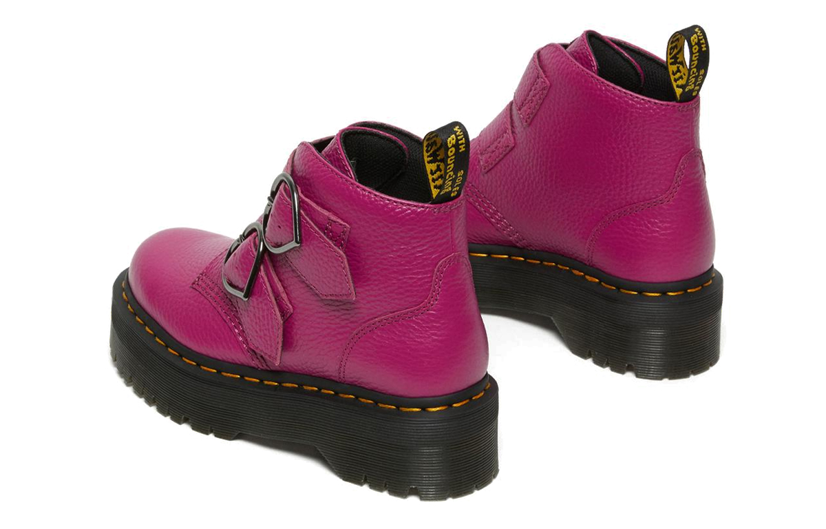 (W) Dr. Martens Devon Heart 'Purple Red Buckle' 圖 5