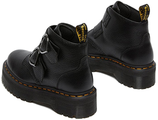 (Women) Dr. Martens Devon Heart Martin Boots Black 26439001 Shop (Women) Dr. Martens Devon Heart Martin Boots Black 26439001