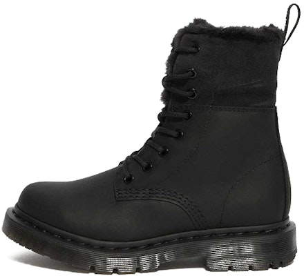 (Women) Dr. Martens Dr.Martens 1460 Kolbert Wintergrip Faux Fur Lined Boots 'Black' 24015001 Buy (Women) Dr. Martens Dr.Martens 1460 Kolbert Wintergrip Faux Fur Lined Boots 'Black' 24015001