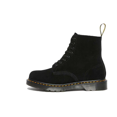 (W) Dr. Martens Dr.Martens 1460 Pascal Suede Lace Up Boots 'Black E H Suede+E H Suede Mb' 'Black E H Suede+E H Suede Mb'