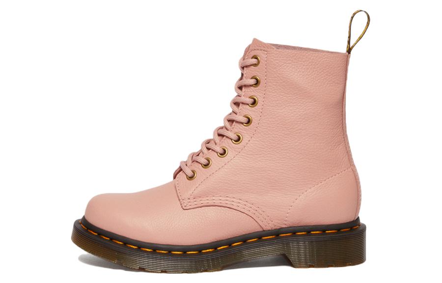 (Women) Dr. Martens Dr.Martens 1460 Pascal Virginia Leather Boots 'Peach Beige' 26802329