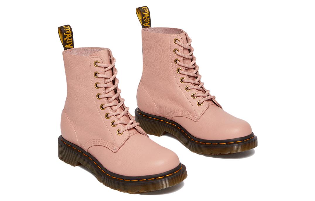 (W) Dr. Martens Dr.Martens 1460 Pascal Virginia Leather Boots 'Peach Beige' 圖 3