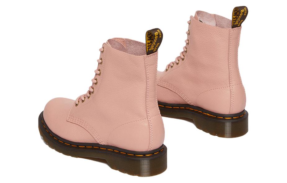 (W) Dr. Martens Dr.Martens 1460 Pascal Virginia Leather Boots 'Peach Beige' 圖 4