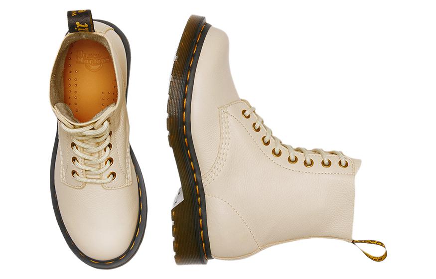 (W) Dr. Martens Dr.Martens 1460 Pascal Virginia Leather Boots 'Parchment Beige' 圖 5
