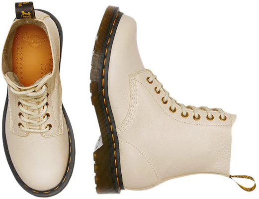 (W) Botas de Cuero Dr. Martens 1460 Pascal Virginia 'Beige Parchment' 26802292 Purchase (W) Botas de Cuero Dr. Martens 1460 Pascal Virginia 'Beige Parchment' 26802292