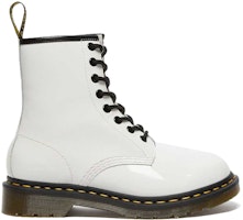 (W) Dr. Martens 1460 Boots Kulit Patent Tali 'Putih' 11821104 Order (W) Dr. Martens 1460 Boots Kulit Patent Tali 'Putih' 11821104