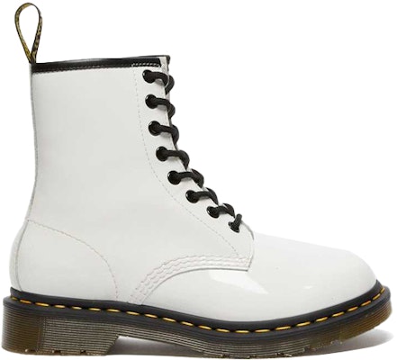 (Women) Dr. Martens Dr.Martens 1460 Patent Leather Lace Up Boots 'White' 11821104 Order (Women) Dr. Martens Dr.Martens 1460 Patent Leather Lace Up Boots 'White' 11821104