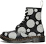 Buy Dr.Martens/馬汀博士 1460 滿印圓點 時尚百搭 簡約光滑馬丁靴 女款 黑色