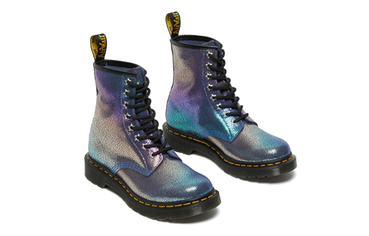 Shop (W) Dr. Martens 1460 Rainbow Ray Suede But Lace 'Ungu' 26963500