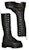 (W) Dr. Martens 1B60 Max But But Kulit Tinggi 'Hitam' 26899001