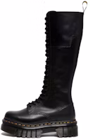 (Women) Dr. Martens Dr.Martens Audrick 20-Eye Leather Knee High Platform Boots 'Black' 27953001 (Women) Dr. Martens Dr.Martens Audrick 20-Eye Leather Knee High Platform Boots 'Black' 27953001