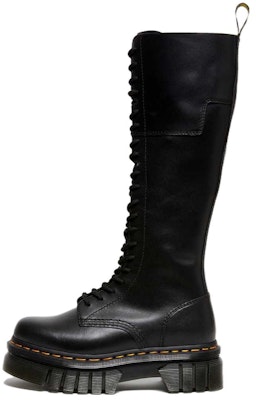 (W) Dr. Martens Audrick 20-Eye But Tinggi Kulit Platform 'Hitam' 27953001 Buy (W) Dr. Martens Audrick 20-Eye But Tinggi Kulit Platform 'Hitam' 27953001