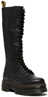 (W) Dr. Martens Audrick 20-Eye Platform Boot Kulit Setinggi Lutut 'Hitam' 27953001 Lookbook (W) Dr. Martens Audrick 20-Eye Platform Boot Kulit Setinggi Lutut 'Hitam' 27953001