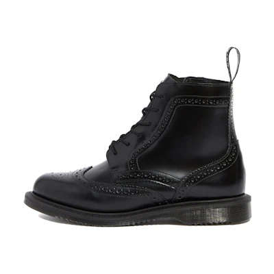 (W) Dr. Martens Dr.Martens Delphine Smooth Dress Boots 'Black'