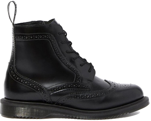 (Women) Dr. Martens Dr.Martens Delphine Smooth Dress Boots 'Black' 22650001 Order (Women) Dr. Martens Dr.Martens Delphine Smooth Dress Boots 'Black' 22650001