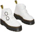 Order (W) Dr. Martens Devon Flower Buckle But Kasut Platform 'Putih Hitam' 27642100
