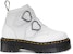(W) Dr. Martens Devon Heart Kasut But Platform Kulit 'Putih' 26439100