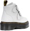 Shop (W) Dr. Martens Devon Heart Kasut But Platform Kulit 'Putih' 26439100