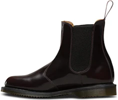 (Women) Dr. Martens Dr.Martens Flora Smooth Leather Chelsea Boots 'Cherry Red' 14650601 (Women) Dr. Martens Dr.Martens Flora Smooth Leather Chelsea Boots 'Cherry Red' 14650601
