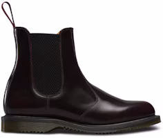 Order Dr.Martens/馬汀博士 高光皮拉鍊切爾西靴 女款 櫻桃紅色