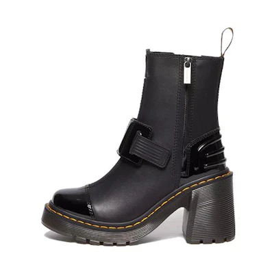 (W) Dr. Martens Dr.Martens Gaya Alternative Leather Heeled Chelsea Boots 'Black'