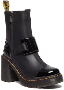 (W) Botas Chelsea de Tacón Dr. Martens Gaya de Cuero Alternativo 'Negro' 31012001 Order (W) Botas Chelsea de Tacón Dr. Martens Gaya de Cuero Alternativo 'Negro' 31012001