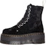 Buy (Women) Dr. Martens Dr.Martens Vegan Jadon Boot Max Crushed Velvet Platforms 'Black' 31030001