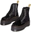 Lookbook (Women) Dr. Martens Dr.Martens Vegan Jadon Boot Max Crushed Velvet Platforms 'Black' 31030001