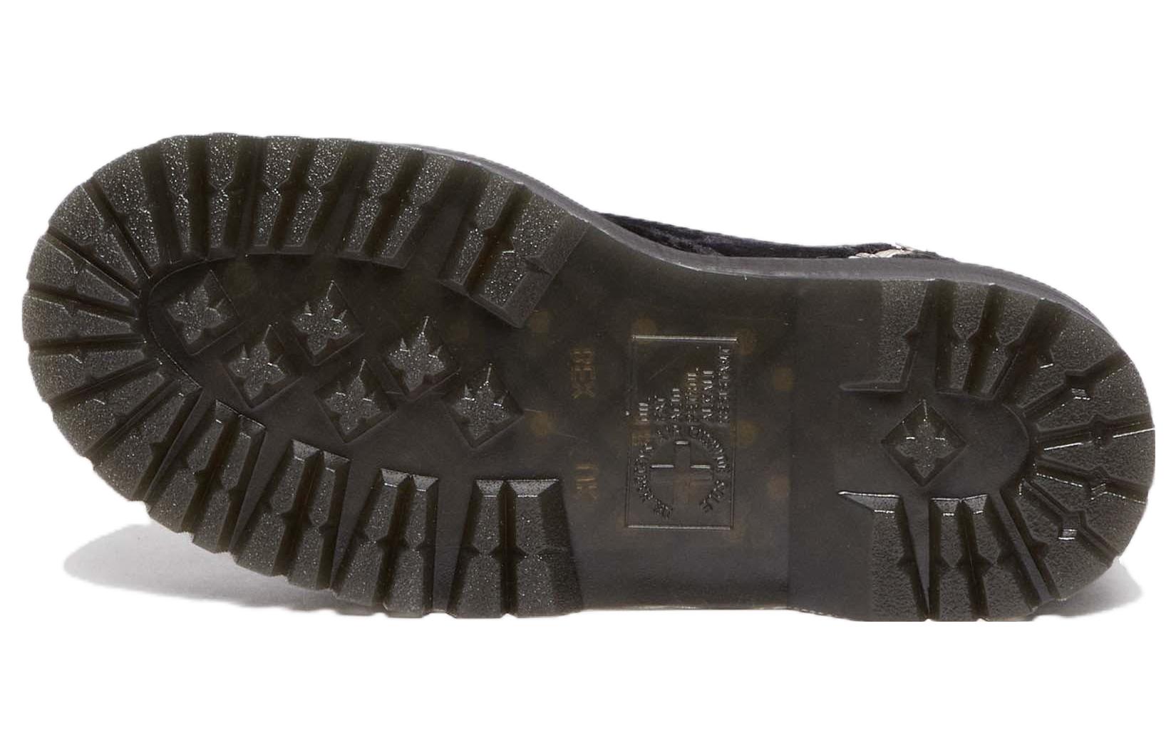 Purchase (Women) Dr. Martens Dr.Martens Vegan Jadon Boot Max Crushed Velvet Platforms 'Black' 31030001