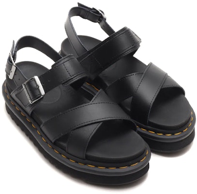 (Women) Dr. Martens Dr.Martens Voss II Leather Strap Sandals 'Black' 26799001 Lookbook (Women) Dr. Martens Dr.Martens Voss II Leather Strap Sandals 'Black' 26799001