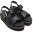 Lookbook (W) Dr. Martens Voss II Sandal Kulit Strap 'Hitam' 26799001
