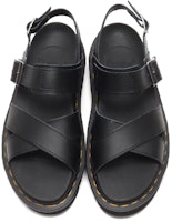 (W) Dr. Martens Voss II 黑色皮革绑带凉鞋 26799001 Shop (W) Dr. Martens Voss II 黑色皮革绑带凉鞋 26799001