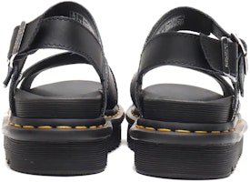 (W) Dr. Martens Voss II 黑色皮革绑带凉鞋 26799001 Purchase (W) Dr. Martens Voss II 黑色皮革绑带凉鞋 26799001