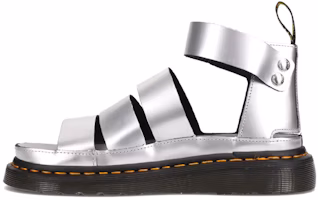 (Women) Dr. Martens DrMartens Clarissa Thick Sole Sandals Silver 26687972 (Women) Dr. Martens DrMartens Clarissa Thick Sole Sandals Silver 26687972