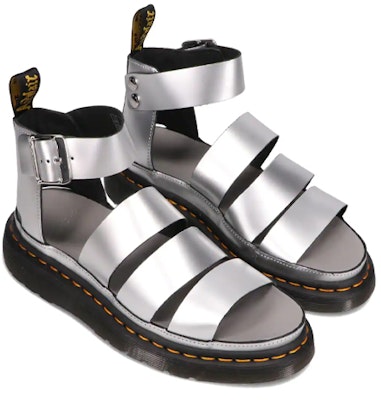 (W) Sandalias Plataformas Gruesas Plateadas Dr. Martens Clarissa 26687972 Lookbook (W) Sandalias Plataformas Gruesas Plateadas Dr. Martens Clarissa 26687972