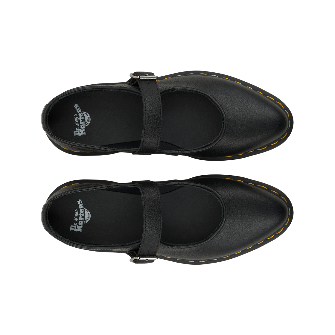 Purchase (W) Dr. Martens 马丁博士 Elphie Virginia 皮革玛丽珍鞋 黑色 40685001
