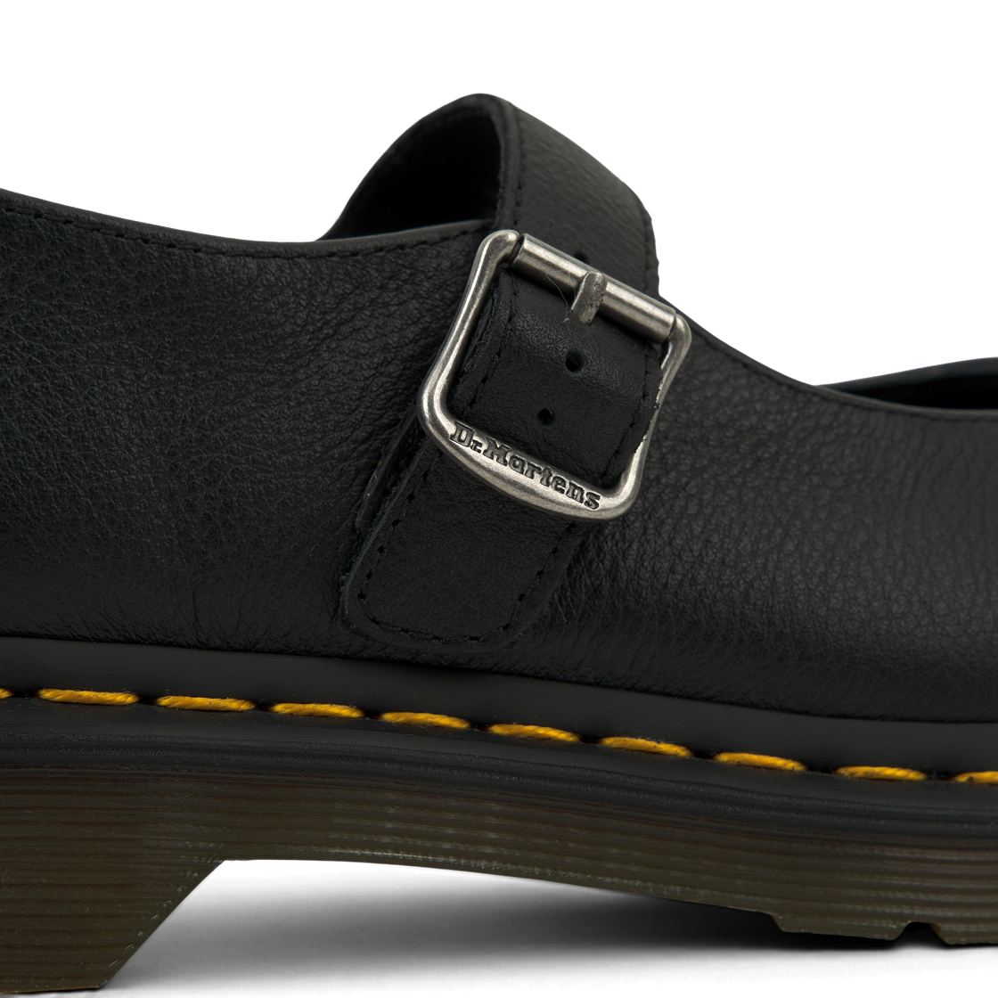 Cheap (W) Dr. Martens 马丁博士 Elphie Virginia 皮革玛丽珍鞋 黑色 40685001