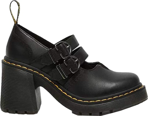(W) Dr. Martens Eviee Sendal Berhati Kulit 'Hitam' 27371001 Order (W) Dr. Martens Eviee Sendal Berhati Kulit 'Hitam' 27371001