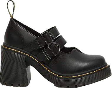 Lookbook (W) Dr. Martens Eviee Sandales à Talon en Cuir ''Noir'' 27371001
