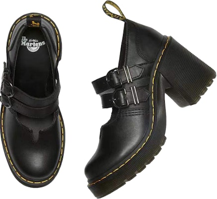 (W) Dr. Martens Eviee Sendal Berhati Kulit 'Hitam' 27371001 Shop (W) Dr. Martens Eviee Sendal Berhati Kulit 'Hitam' 27371001