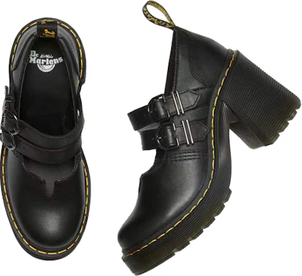 (W) Dr. Martens Eviee Sendal Leren Hak Schoenen ''Zwart'' 27371001 Purchase (W) Dr. Martens Eviee Sendal Leren Hak Schoenen ''Zwart'' 27371001