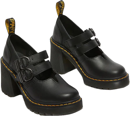 (W) Dr. Martens Eviee Sendal Leren Hak Schoenen ''Zwart'' 27371001 Details for (W) Dr. Martens Eviee Sendal Leren Hak Schoenen ''Zwart'' 27371001