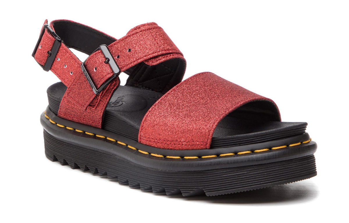 Lookbook (W) ドクターマーチン 厚底レッドサンダル 24818602